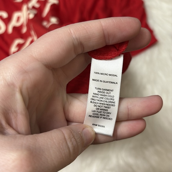 NWT Express Red Let Sparks Fly Soft Shirt Size S - Picture 8 of 12